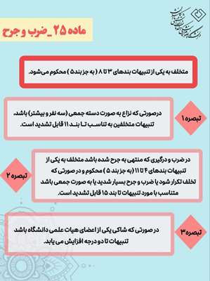 ماده 25: ضرب و جرح